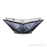 Ваза для фруктов 33 см &quot;Оригами /Серо-Голубая&quot; / 159781