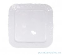 Поднос 26 см квадратный &quot;Бернадотт /Отводка золото&quot; / 006053