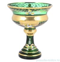 Конфетница 13 см н/н &quot;Лепка зелёная&quot; SC / 135936