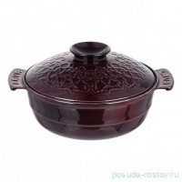 Кастрюля 26 см с крышкой 4,35 л &quot;Lava /Majolica Aubergine&quot; / 336046