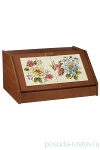 Хлебница 39 х 29 х 20 см &quot;Artigianato ceramico /Весенние лепестки&quot; / 243548