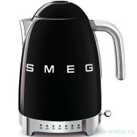 Чайник электрический 1,7 л с регулируемой температурой 2400Вт чёрный &quot;Smeg&quot; / 299073