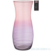 Ваза для цветов 37 см &quot;Claudia violet pink drops&quot; / 288732