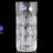 Стаканы для воды 350 мл 6 шт &quot;Glasspo /Хрусталь резной&quot; / 011745