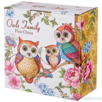 Салатник 15 х 7 см &quot;owls family&quot; / 229416