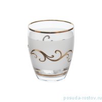 Стаканы для воды h-9,5 см 6 шт матово-белые &quot;Золотая повитель&quot; / 169680