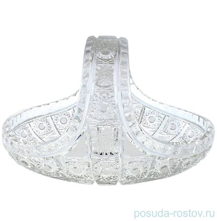 Корзинка 23 см &quot;Glasspo /Хрусталь резной&quot; / 013660