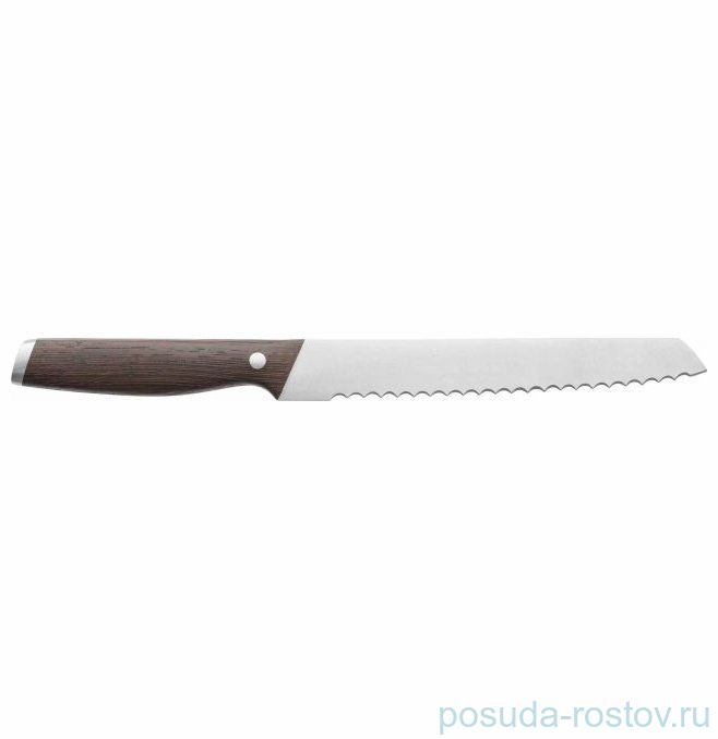 Нож для хлеба 20 см с рукоятью из темного дерева "BergHOFF" / 162548
