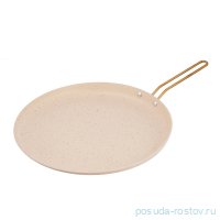 Блинница 28 см антипригарное покрытие слоновая кость &quot;Granite Crepe Pan&quot; / 284009
