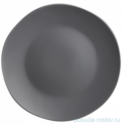 Тарелка 26,5 см серая &quot;Shadow&quot; (4шт.) / 288500