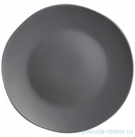 Тарелка 26,5 см серая &quot;Shadow&quot; (4шт.) / 288500