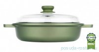 Сотейник 28 см со стеклянной крышкой 3 л &quot;Risoli /Dr Green Induction&quot; / 154514