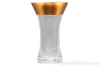 Ваза для цветов 35 см &quot;Sonne Crystal /Хрусталь золото&quot; / 093782
