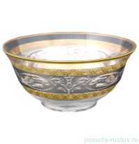 Конфетница 15 см &quot;Платина с золотом&quot; / 098755