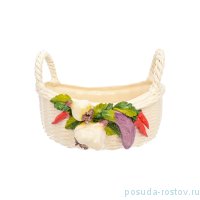 Корзина 36 см овальная с 2 ручками &quot;Овощи&quot; / 246714