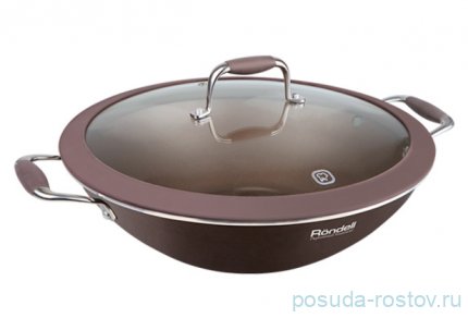 Вок 32 см с крышкой 4,6 л &quot;Mocco&quot; / 113646