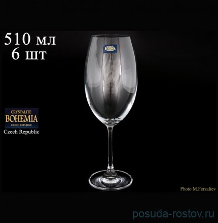 Бокалы для красного вина 510 мл 6 шт &quot;Барбара /Без декора&quot; / 040139