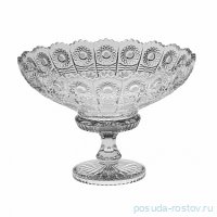 Ваза для фруктов 25 см н/н &quot;Хрусталь резной /500РК&quot; / 122714