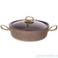 Сотейник 28 х 8 см с крышкой 4,9 л &quot;agness /премиум /экселент&quot; / 228853
