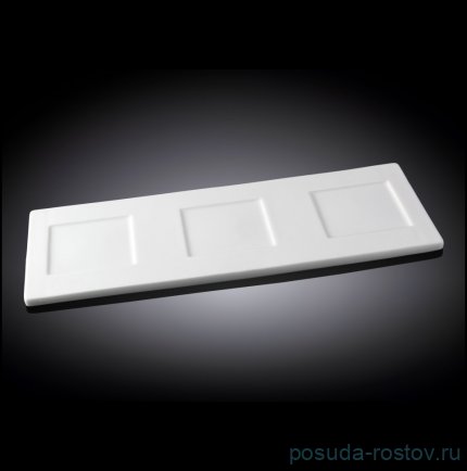 Поднос 36 x 13 см прямолугольный &quot;Olivia&quot; / 260457