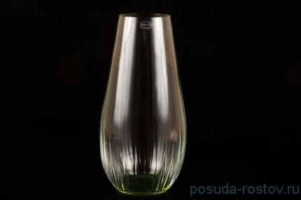 Ваза для цветов 30,5 см &quot;Оптика /Зеленое дно&quot; 2 / 116422