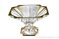 Ваза для фруктов 33 см н/н &quot;Метрополитэн /Золотой кант&quot; / 096309