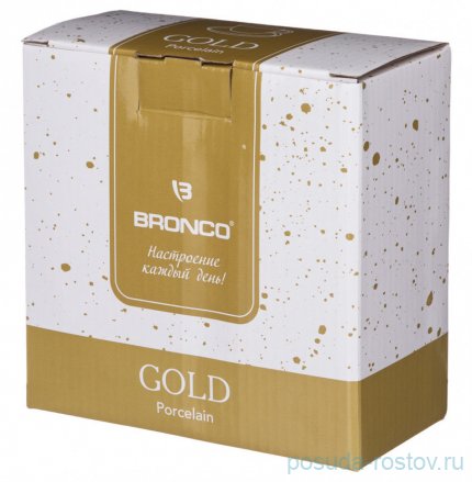 Чайная пара 200 мл 1 шт &quot;Gold&quot; / 235759