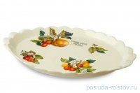 Блюдо 38 x 27 x 3 см овальное &quot;Artigianato ceramico /Груша&quot; / 243531