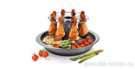 Подставка 33 см для запекания курицы с гарниром &quot;DELÍCIA&quot; / 220935