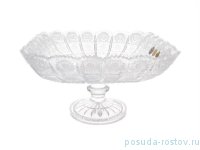 Фруктовница 28 см н/н квадратная &quot;CRYSTAL HEART /Хрусталь резной&quot; / 244892