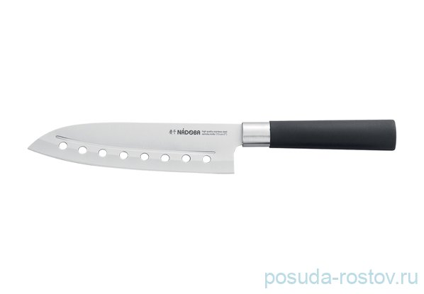 Нож Сантоку 17,5 см с отверстиями "KEIKO" / 164535