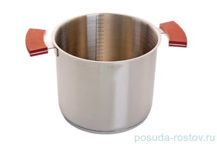 Кастрюля 24 см в диаметре, с силиконовыми ручками &quot;Sambonet&quot; / 048107
