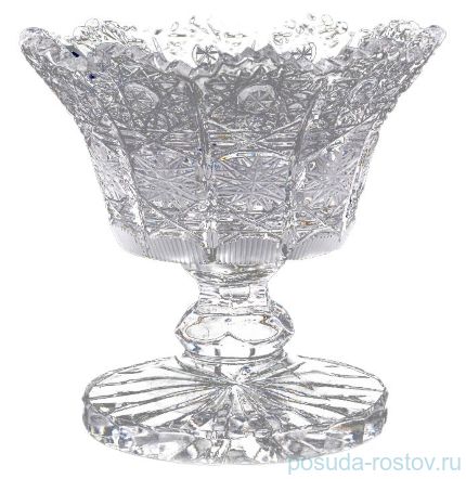 Вазочка 9 см н/н &quot;Glasspo /Хрусталь резной&quot; / 017767