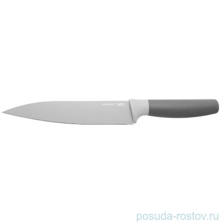 Нож для мяса 19 см серый &quot;Leo&quot; / 162589