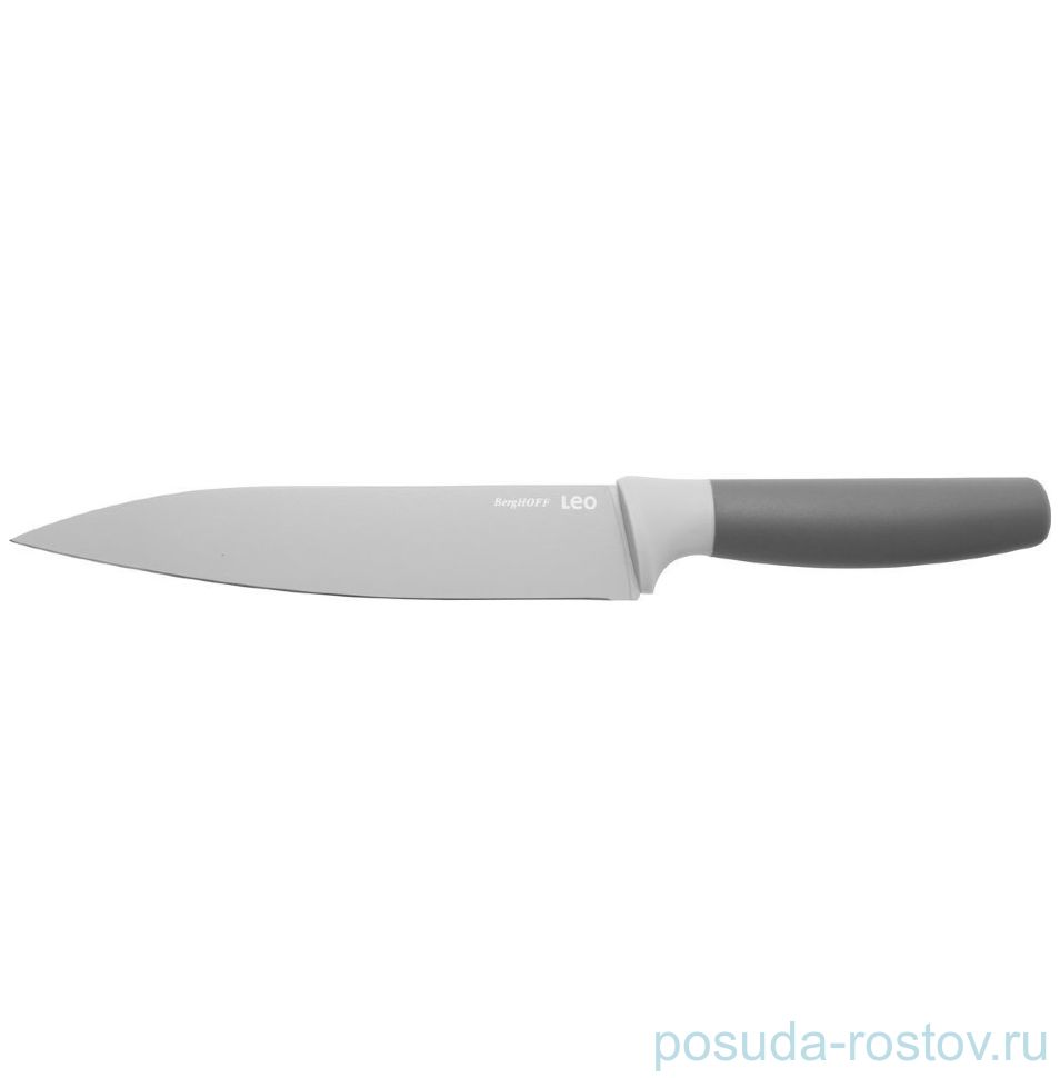 Нож для мяса 19 см серый "Leo" / 162589