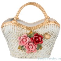 Корзинка 36 х 18 х 34 см &quot;Цветы&quot; / 209554