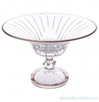 Фруктовница 32 см н/н &quot;Таймлесс /Отводка платина&quot; AS Crystal  / 349051