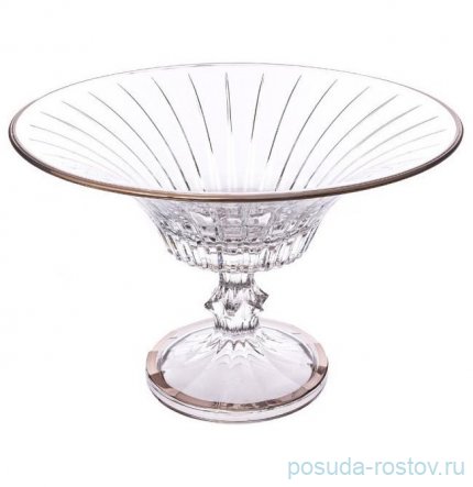 Фруктовница 32 см н/н &quot;Таймлесс /Отводка платина&quot; AS Crystal  / 349051