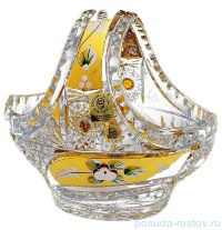 Корзинка 15 см &quot;Хрусталь с золотом&quot; / 035007