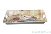 Поднос прямоугольный с ручками &quot;Cofe Expresso italiano&quot; / 140286