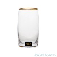 Стаканы для воды 250 мл 6 шт &quot;Идеал /Отводка золото&quot; / 094197