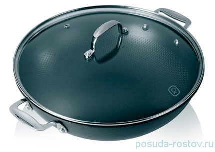 Вок 32 см с крышкой 4,6 л &quot;Rondell&quot; / 113645