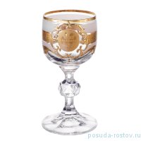 Рюмки 50 мл 6 шт &quot;Клаудия /Богемия /Антик золото&quot; AS Crystal / 210275