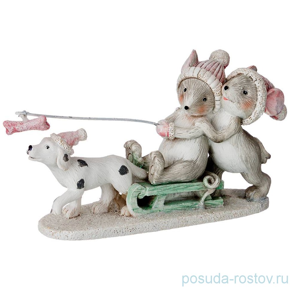 Фигурка 15 х 4 х 8 см "Мышки" / 187302