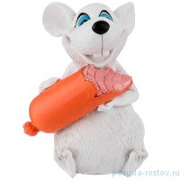 Фигурка 8 х 6 х 4,5 см &quot;Мышь с колбасой&quot; / 205383