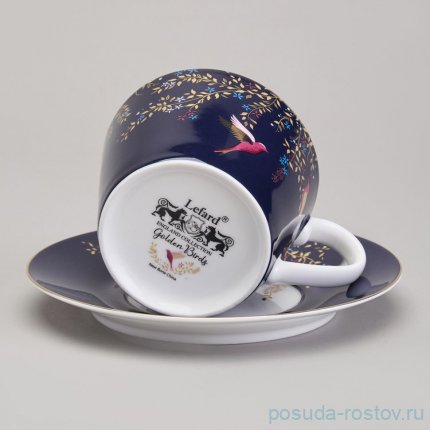 Чайная пара 220 мл &quot;Golden birds&quot; / 368425