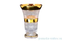 Ваза для цветов 35.5 см &quot;Max Crystal /Хрусталь с золотом&quot; / 131427