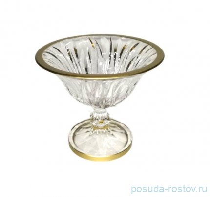 Конфетница 13,5 см &quot;Flame /Матовая полоса&quot; AS Crystal / 276060