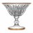 Конфетница 13,5 см &quot;Flame /Матовая полоса&quot; AS Crystal / 276060
