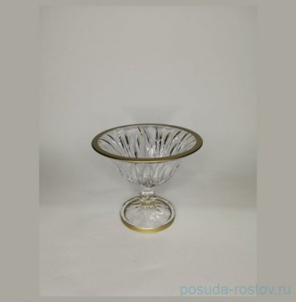 Конфетница 13,5 см &quot;Flame /Матовая полоса&quot; AS Crystal / 276060
